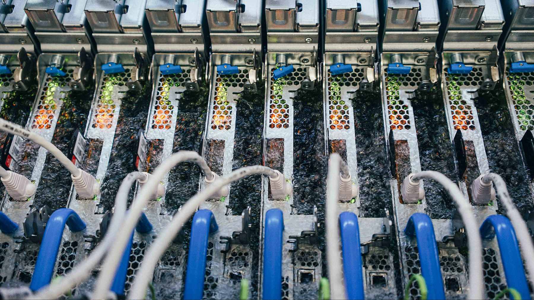 A high-tech silicon photonics chip featuring integrated lasers and optical interconnects designed for next-generation Nvidia AI supercomputers.