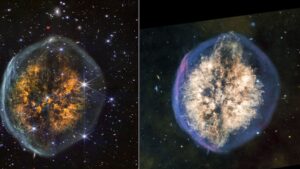 El telescopio espacial James Webb fotografía una nebulosa que parece una calavera a 1.600 años luz de distancia, y el apodo se vuelve viral, pero lo importante es lo que dice sobre las estrellas moribundas y la expansión del gas