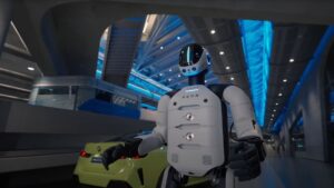 BMW mete robots humanoides en su planta de Leipzig y el dato es de locos, una ‘mini flota’ de Hexagon hará baterías de alto voltaje tras mover 90.000 piezas en EEUU