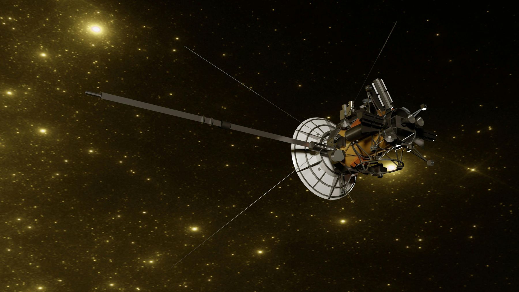Satélite del sistema chino BeiDou en órbita, clave para navegación y precisión militar de misiles.