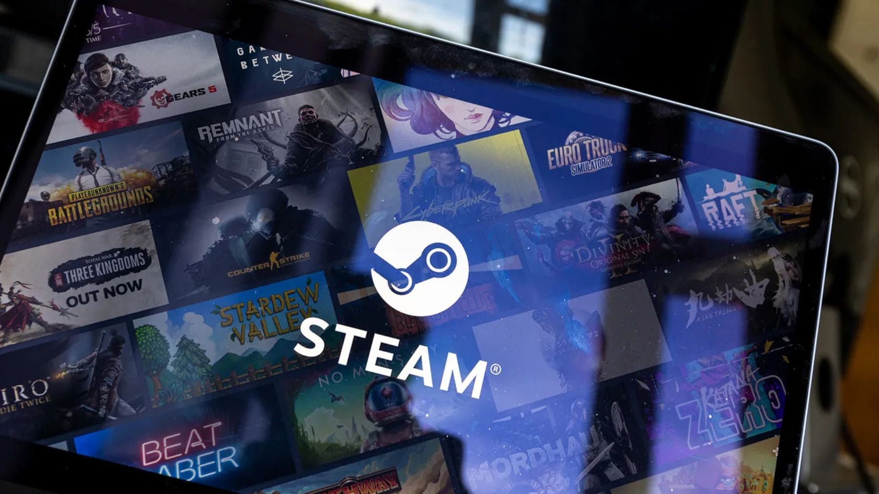 Interfaz de Steam en pantalla con catálogo de juegos tras el cambio en el sistema de precios regionales.
